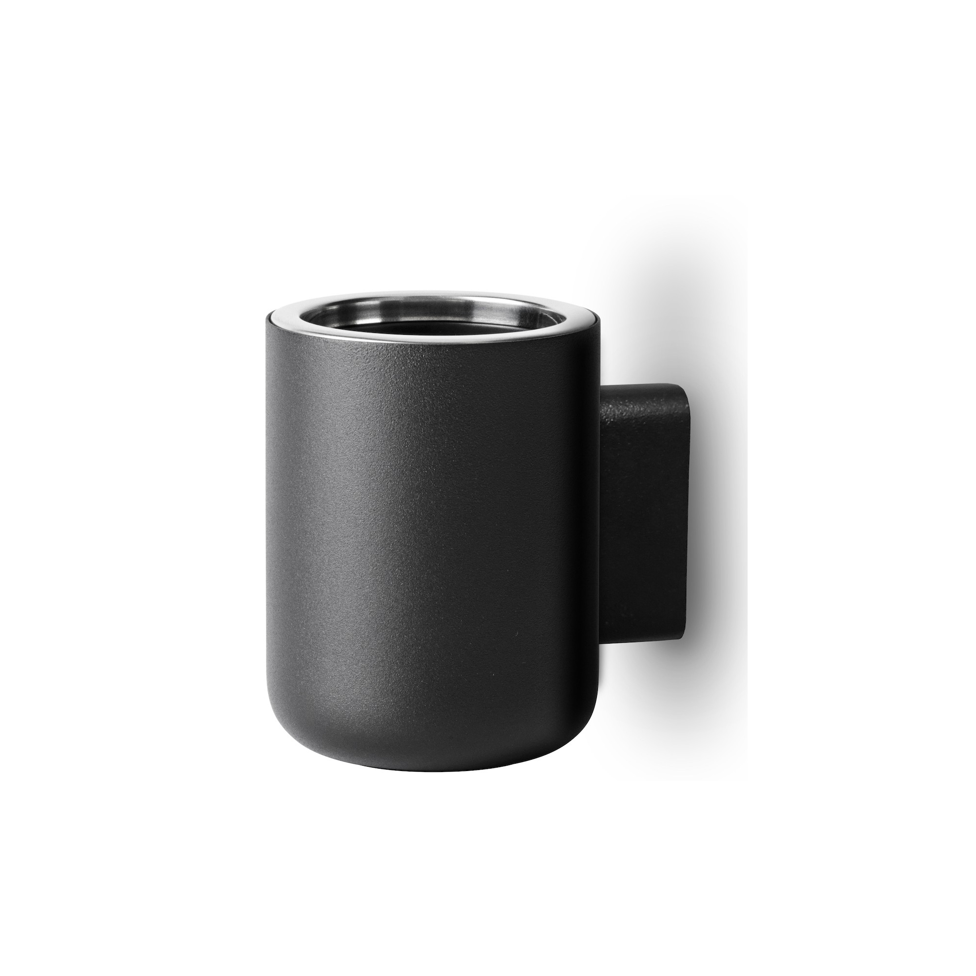 Norm - Toothbrush holder black (wall) - Audo Copenhagen