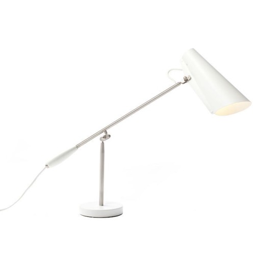 blanc / métal - lampe de table Birdy - Northern