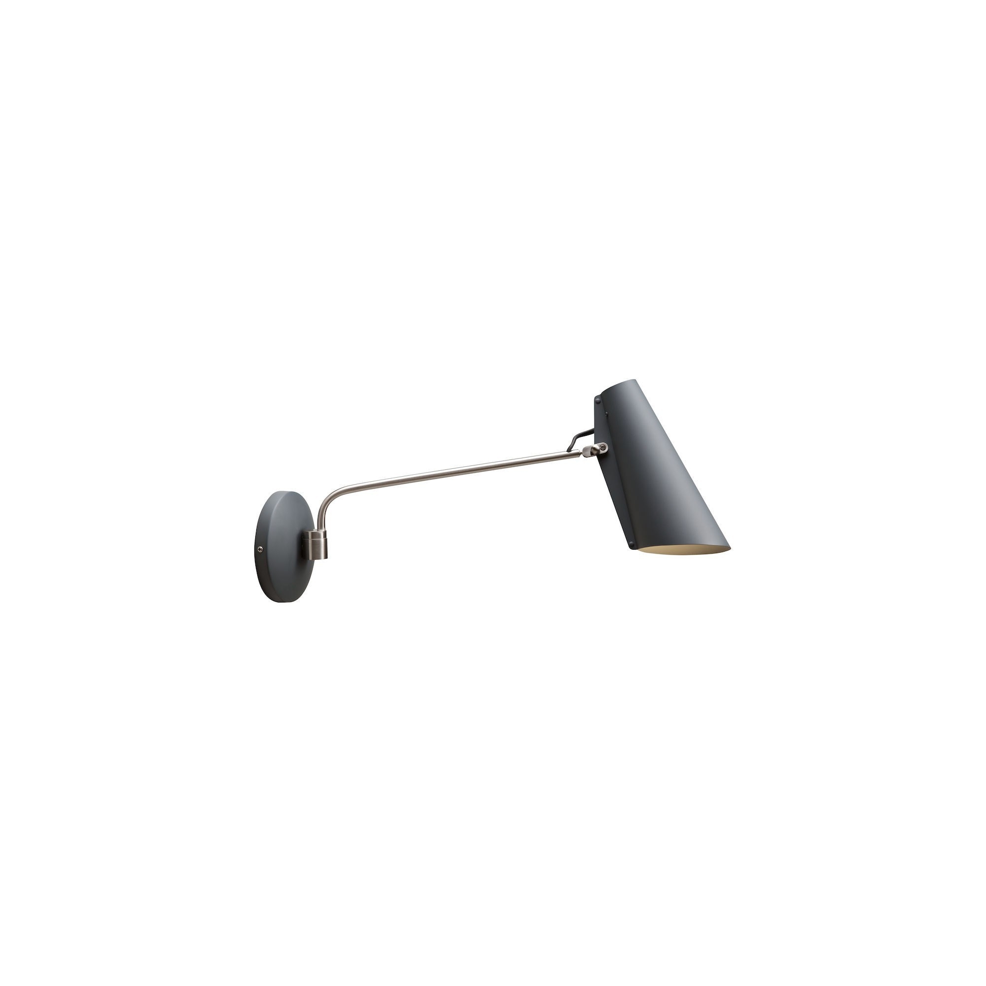 grey / metallic - Birdy long wall lamp* - Northern