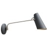 grey / metallic - Birdy long wall lamp* - Northern