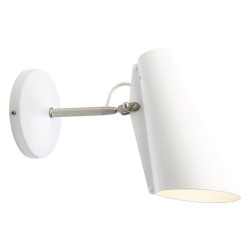 white / metallic - Birdy short wall lamp - Northern