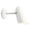 white / metallic - Birdy short wall lamp - Northern