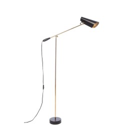 noir / laiton - lampadaire Birdy* - Northern