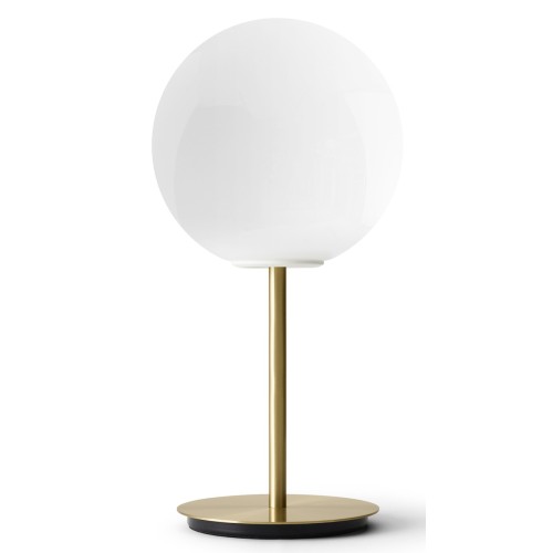 SOLD OUT - TR Bulb - high table lamp - brass - shiny opal glass - Audo Copenhagen