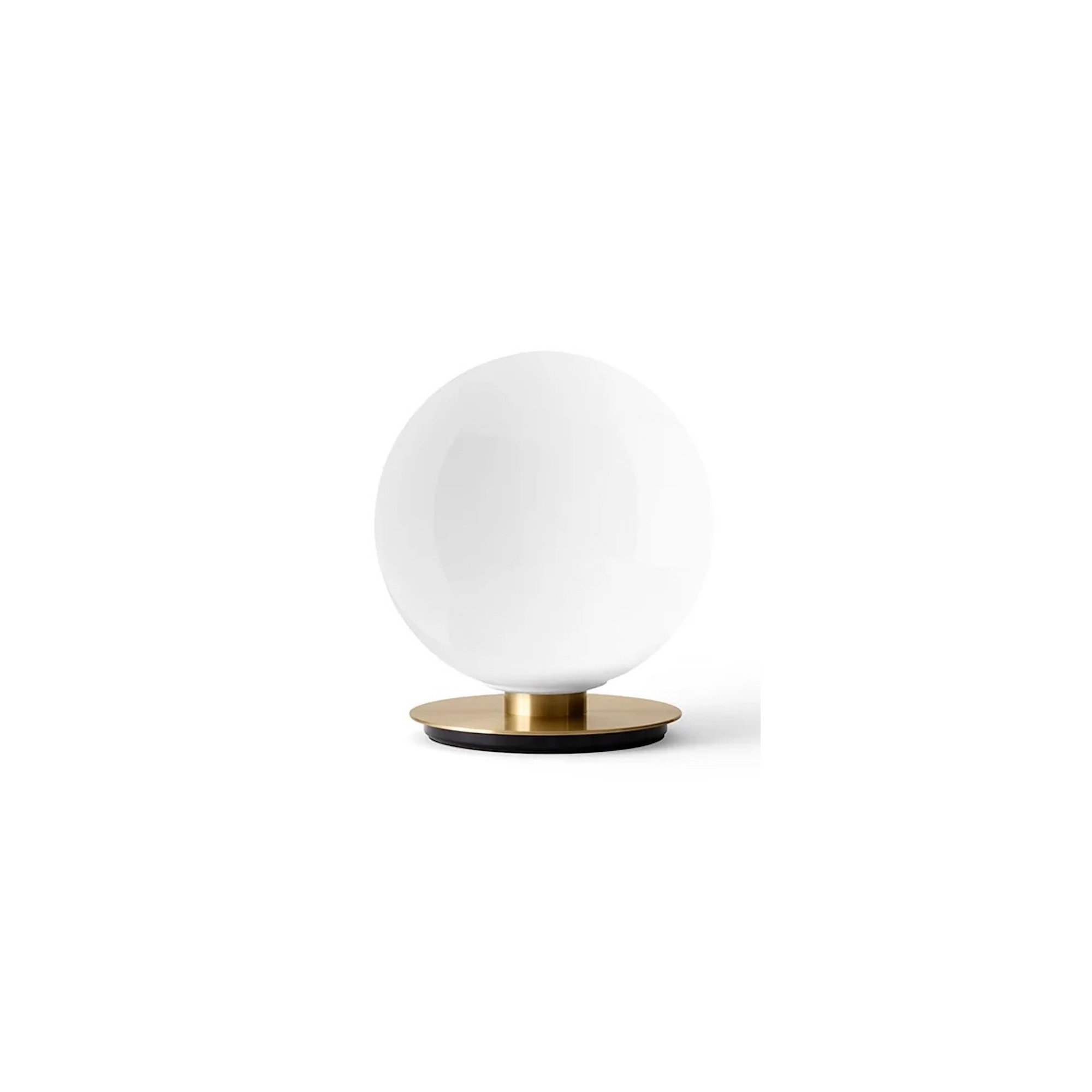 SOLD OUT - TR Bulb - table lamp / wall lamp - brass - shiny opal glass - Audo Copenhagen