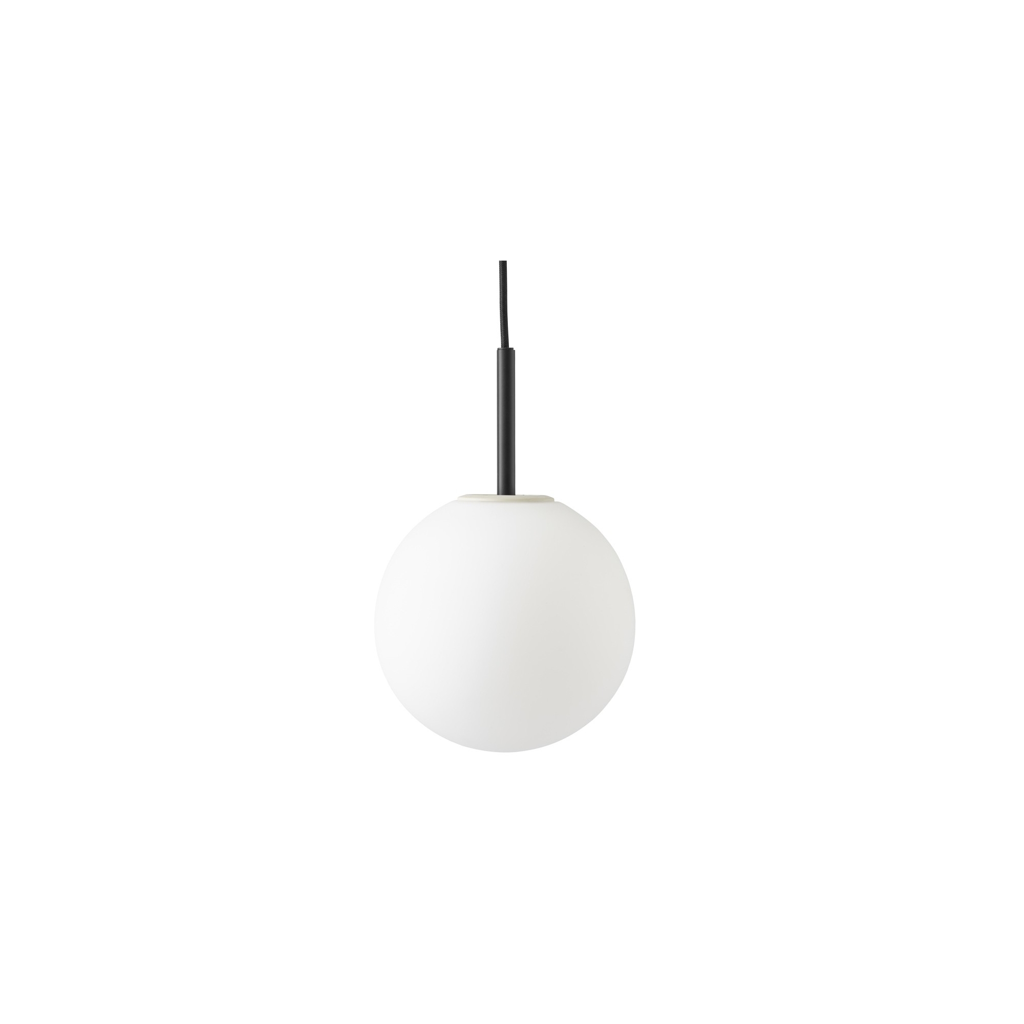 TR Bulb - pendant - black - matte opal glass - Audo Copenhagen