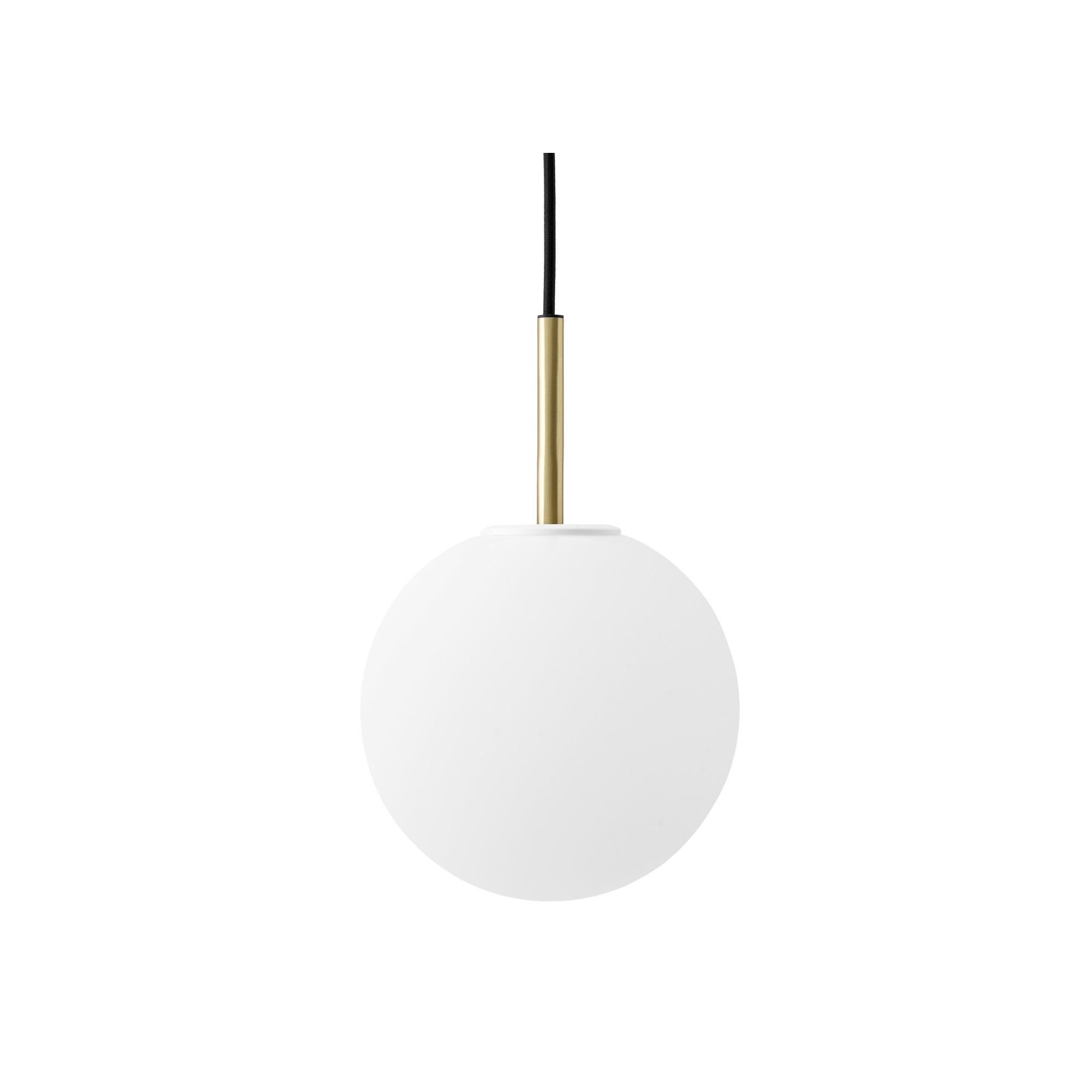 TR Bulb - pendant - brass - matte opal glass - Audo Copenhagen