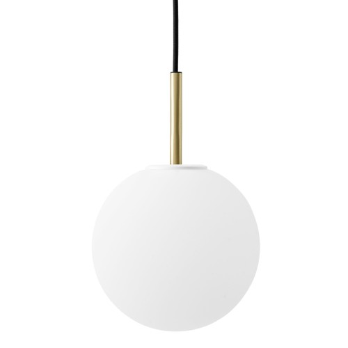 TR Bulb - pendant - brass - matte opal glass - Audo Copenhagen