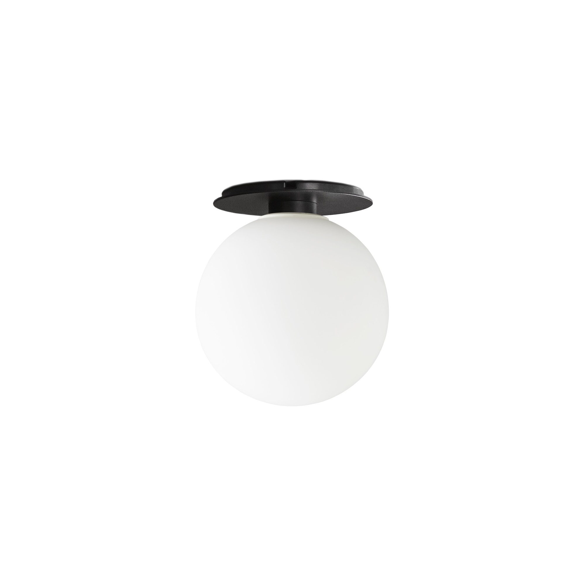 TR Bulb - ceiling - black - matte opal glass - Audo Copenhagen