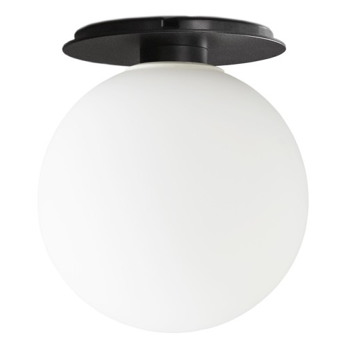 TR Bulb - ceiling - black - matte opal glass - Audo Copenhagen