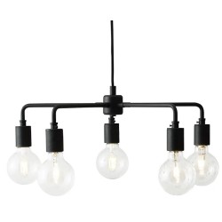 SOLD OUT - black - Leonard chandelier - Tribeca - Audo Copenhagen