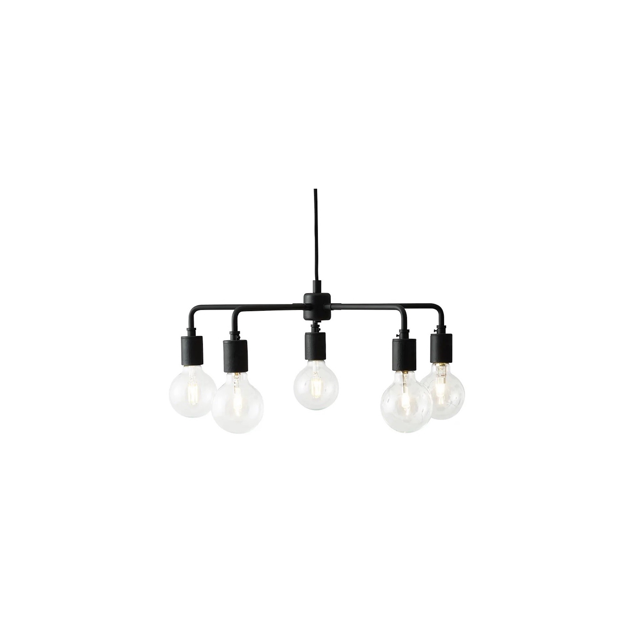 SOLD OUT - black - Leonard chandelier - Tribeca - Audo Copenhagen