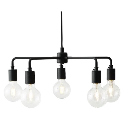 SOLD OUT - black - Leonard chandelier - Tribeca - Audo Copenhagen