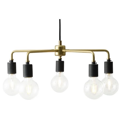 SOLD OUT - brass - Leonard chandelier - Tribeca - Audo Copenhagen