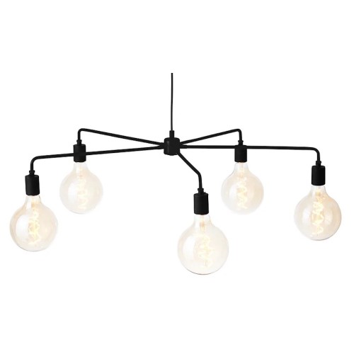 SOLD OUT - Ø96cm - black - Chambers chandelier - Tribeca - Audo Copenhagen