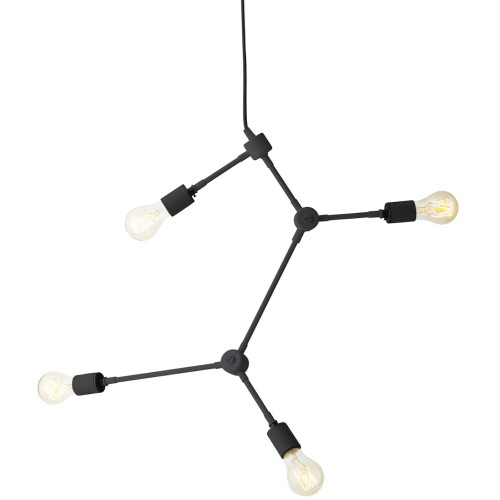 SOLD OUT - black - Franklin chandelier - Tribeca - Audo Copenhagen