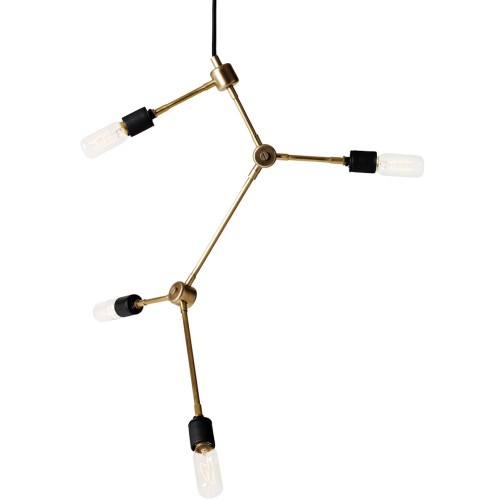 SOLD OUT - brass - Franklin chandelier - Tribeca* - Audo Copenhagen