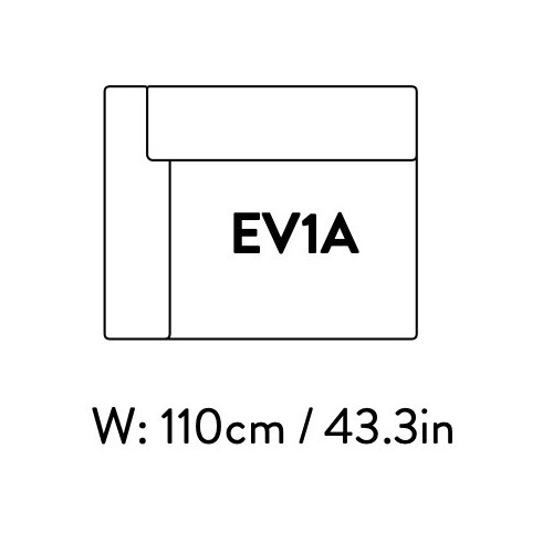 extérieur gauche – 110 x 89cm – Develius – EV1A - &Tradition