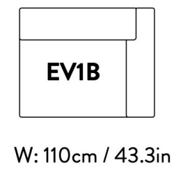 Extérieur Droit – 110 x 89 cm – Develius – EV1B - &Tradition