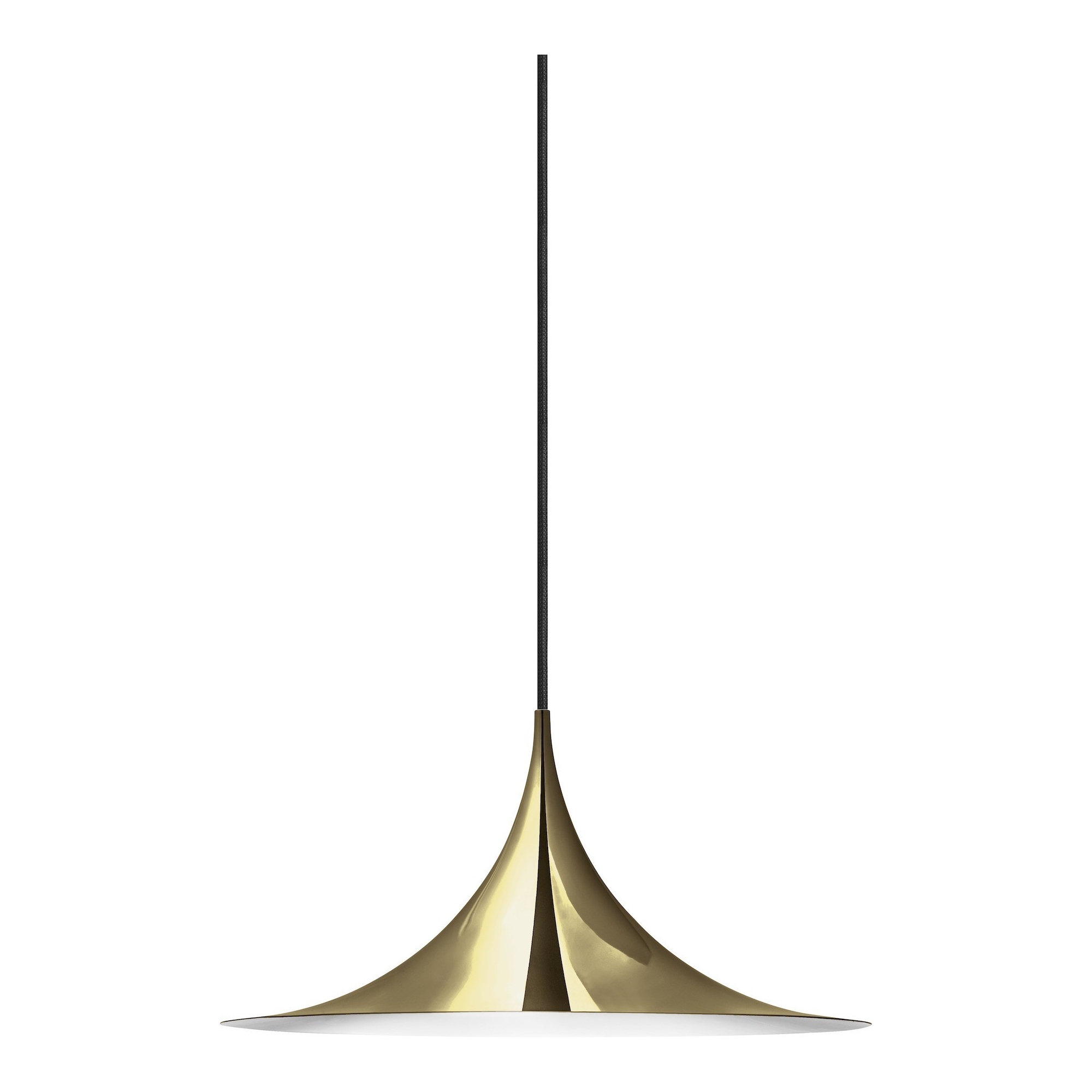 Ø30 cm - polished brass - semi pendant - Gubi