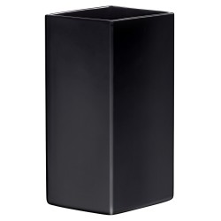 21 x H33 cm –  Black – Ruutu vase - Iittala