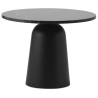 Turn coffee table – black marble - Normann Copenhagen