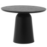 Turn coffee table – black ash - Normann Copenhagen