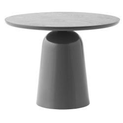 Turn coffee table – grey ash - Normann Copenhagen