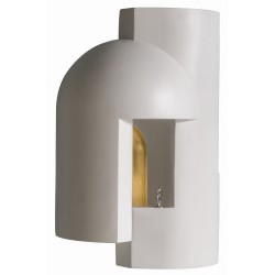 Soul Story 1 wall lamp – plaster and gold – DCW éditions