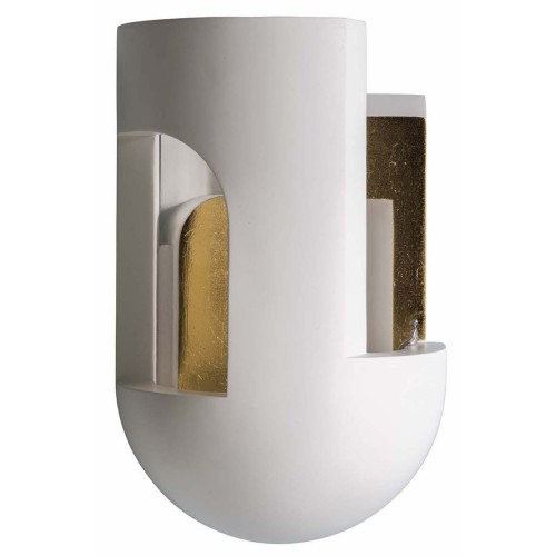 Soul Story 3 wall lamp – plaster and gold – DCW éditions