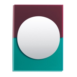 Wander medium mirror– emerald green / griotte - Petite Friture