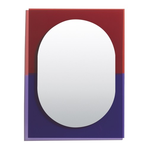 Miroir medium Wander – Violet / rouge brun - Petite Friture