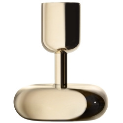 H10,7cm - Brass - candleholder Nappula - Iittala