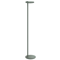 lampadaire Oblique – sauge brillant – avec USB-C - Flos