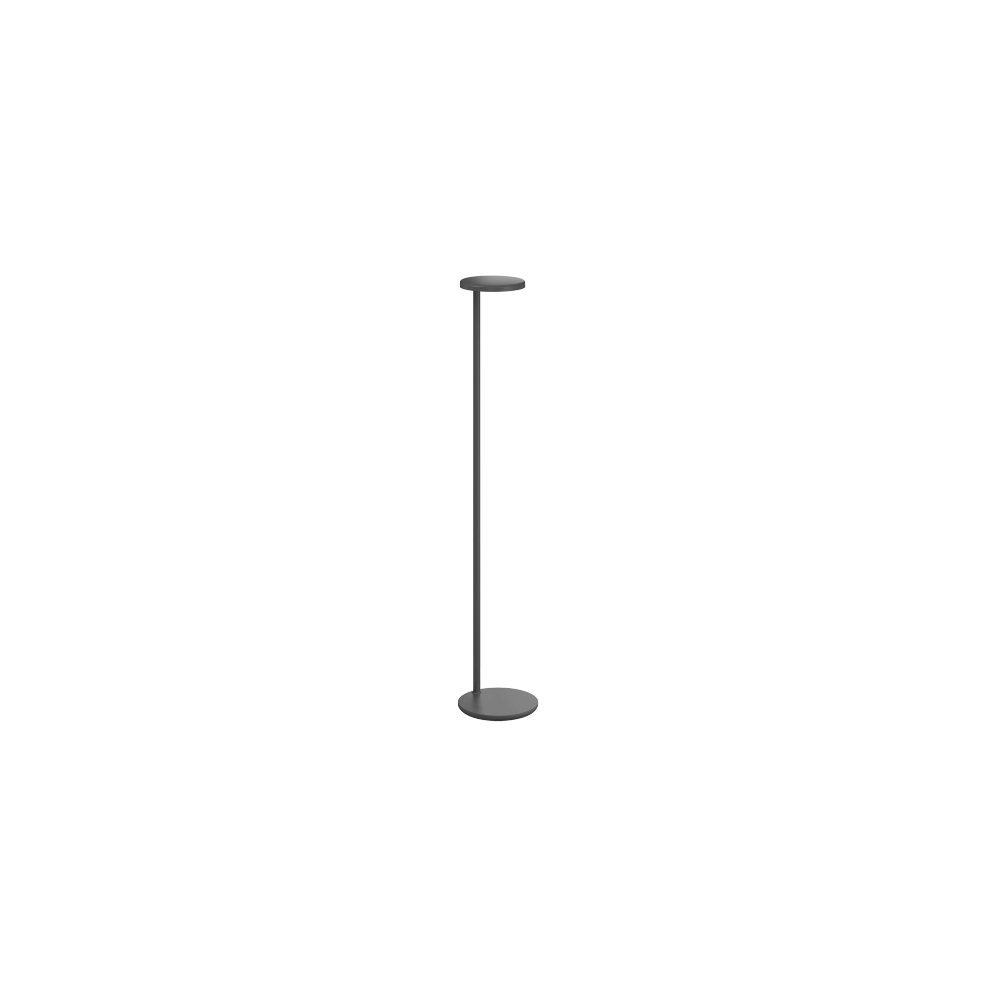 lampadaire Oblique – anthracite mat – avec USB-C - Flos