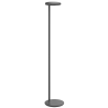 lampadaire Oblique – anthracite mat – avec USB-C - Flos