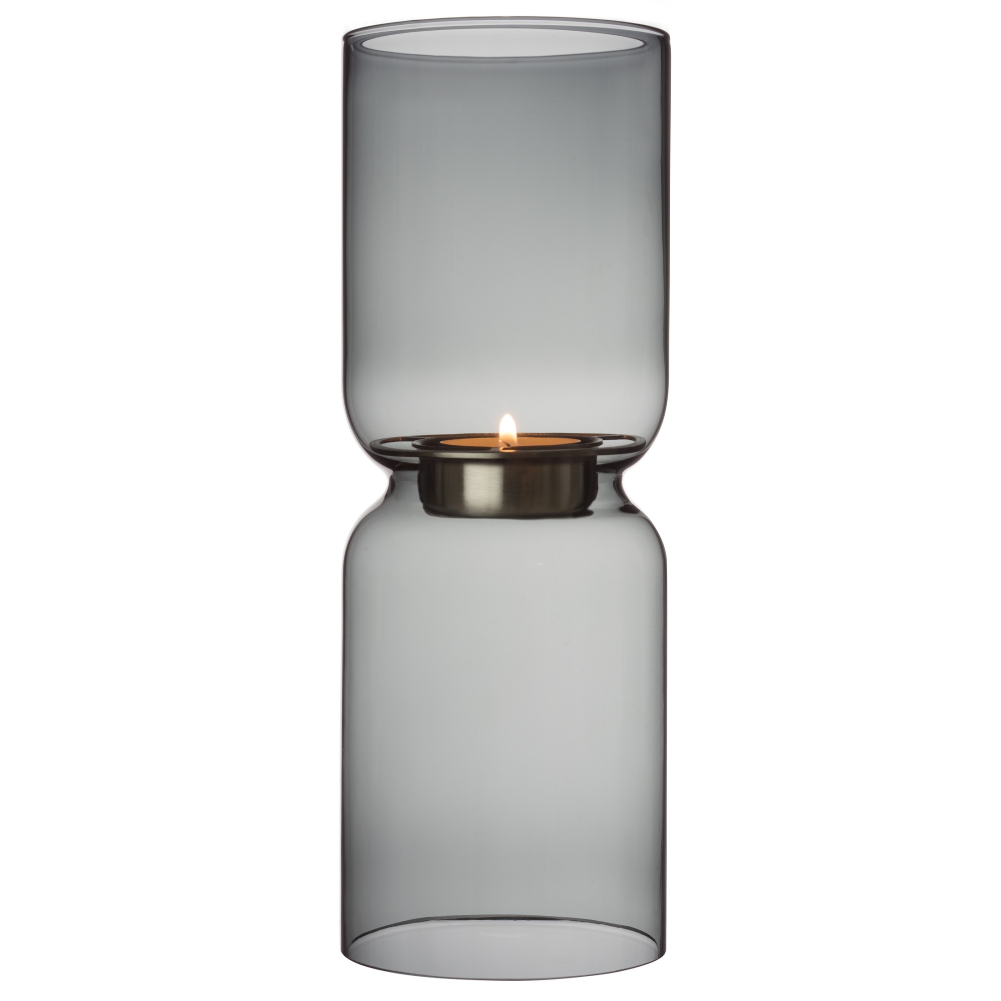 250mm - dark grey candleholder Lantern - Iittala