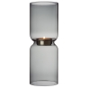 250mm - Bougeoir gris foncé Lantern - Iittala