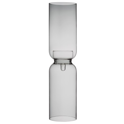 600mm - Bougeoir gris foncé Lantern - Iittala